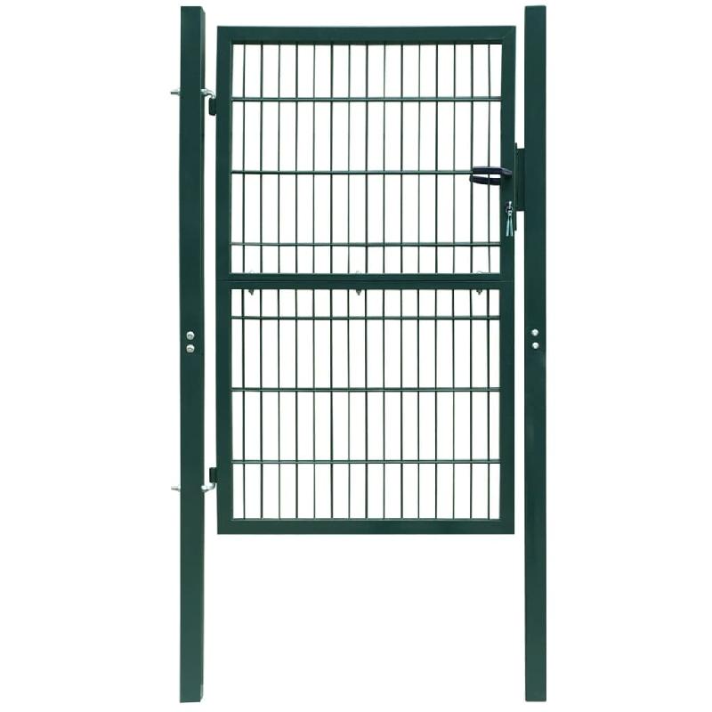 Vidaxl portillon 2d (simple) vert 106x170 cm 141749_0