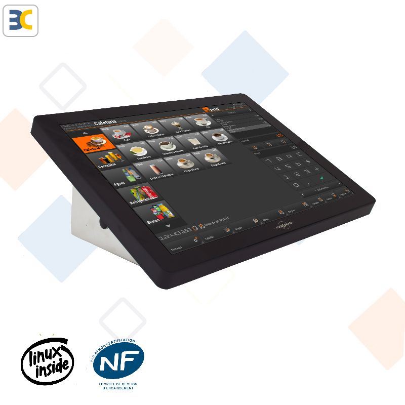 BM400 - Caisse Tactile Certifiée NF525 Avec logiciel ETPOS_0