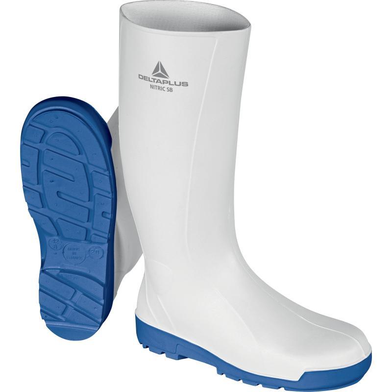 Bottes de sécurité en PVC - Nitrile SB avec embout en acier inoxydable et protection des malléoles_0