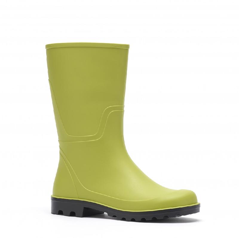 Bottes de sécurité PVC ROUCHETTE Belle Plante - Kiwi - Taille 41 - Confortables et faciles d'entretien_0