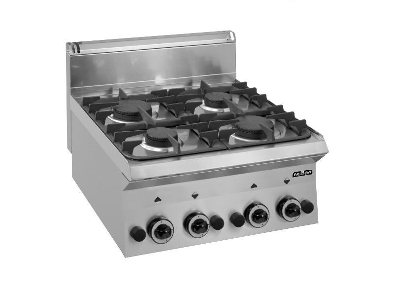 Feux vifs cuisiniere a poser a gaz  4 feux a soupapes - G4S65_0