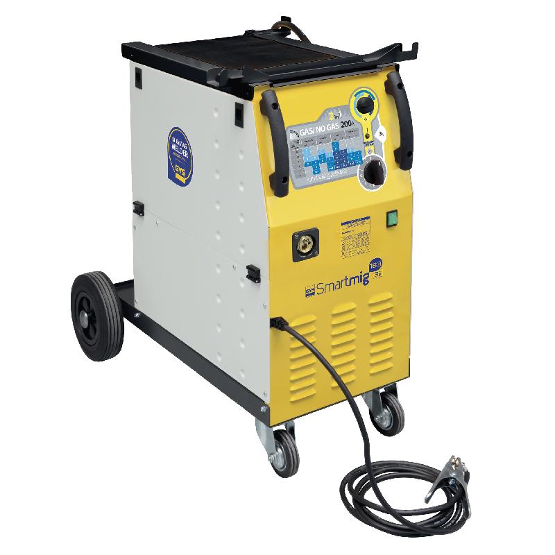 GYS - Poste de soudure Smartmig 183 (sans mano) - Triphasé MIG/MAG avec accessoires professionnels_0
