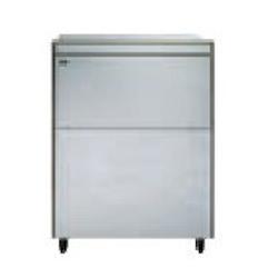 ITV Bac de stockage fixe - 685x555x870+95 - Extérieur inox et intérieur isolé en polyéthylène - Capacité 80kg - Acier inoxydable 18/10_0