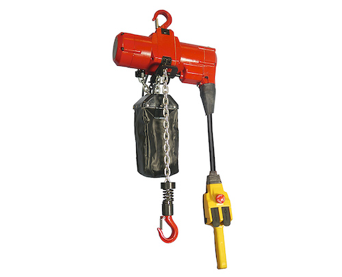 Palan de levage pneumatique - Capacité de 0,5 à 10 tonnes - Construction compacte et chaîne zinguée conforme EN 818-7-T_0
