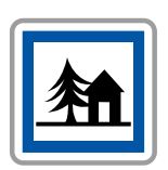 Panneau de signalisation indication: Auberge de jeunesse - CE5a_0