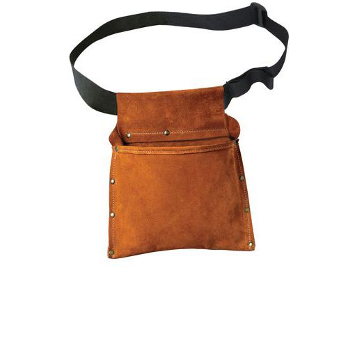 POCHE A OUTILS EN CUIR + CEINTURE 1 CO MPARTIMENT - SASSI