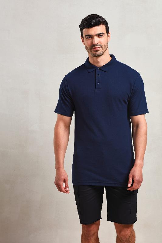 Polo boutons pression Coolchecker - 100% polyester respirant à séchage rapide - Réf: PR612_0