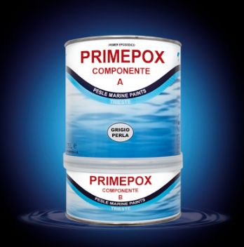 Primepox - primaire époxy bicomposants - marlin yacht paints - antirouille et anticorrosion pour le fer et les alliages légers_0