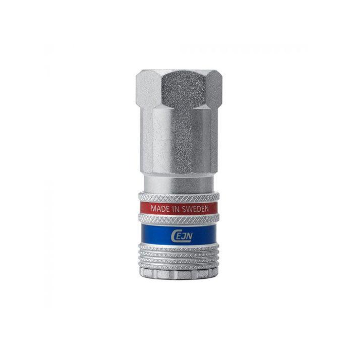 Raccord air de sécurité Euro 7.6 CEJN - eSafe - acier galvanisé/cuivre - 2250 l/min_0