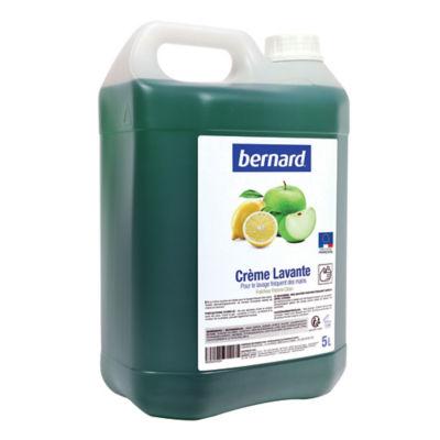 Savon crème lavante Bernard parfum pomme citron, bidon de 5 L_0