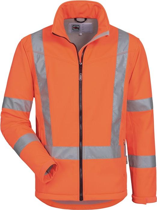 Veste softshell de signalisation Wilmer taille XXXL orange 100 % PES ELYSEE_0