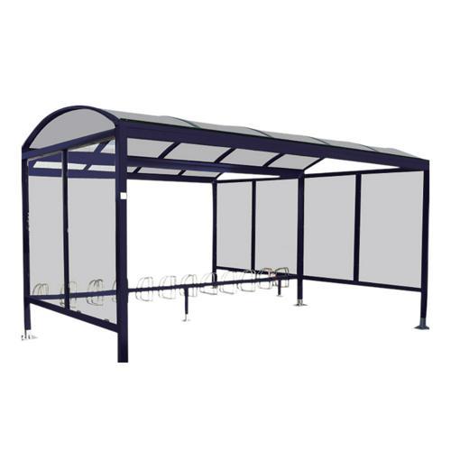 ABRI CYCLES GIANT - AVEC PAROI VITRÉE - SIMPLE