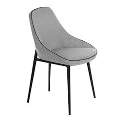 AC ANGEL CERDA Angel Cerdá Chaise en tissu gris 4082C 52 x 56 x 80 - gris textile 8435631001744_0