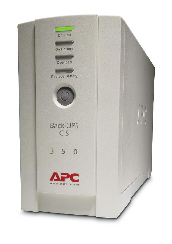 APC Back-UPS Veille 350VA 4sortie(s) CA Tour Beige alimentation d'énergie non interruptible_0