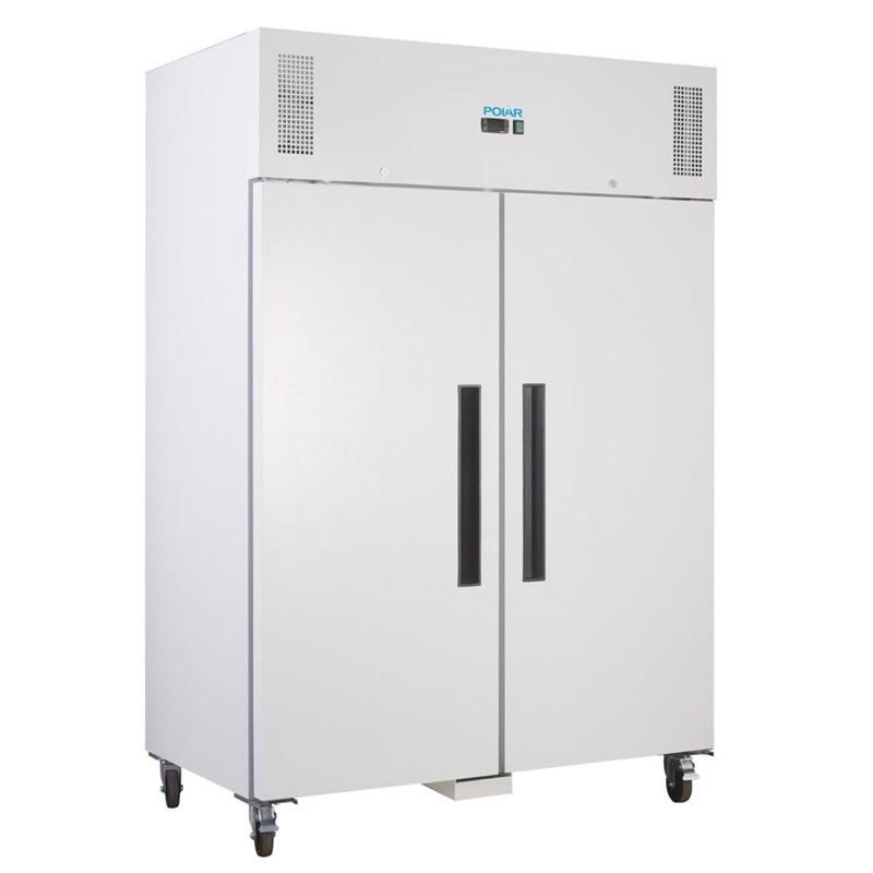 Armoire réfrigérée négative GN double porte blanche Série G 1200L CD616 Polar_0