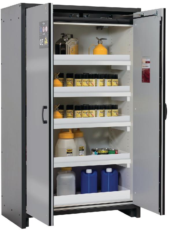 ARMOIRE SÉCURITÉ Q-CLASSIC-30 Q30.195.116 GRIS/ARGENT - MANUTAN COLLECTIVITÉS