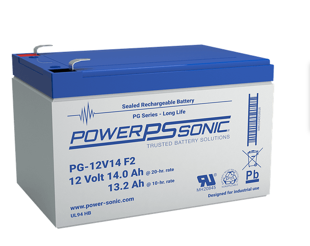 Batterie Power Sonic PG-12V14 12 V 14 Ah_0