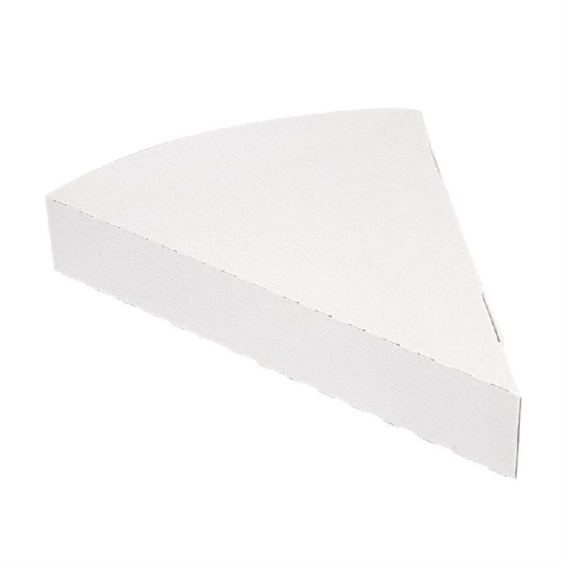 Boite 1 part de pizza The Pack carton nano micro blanc 18x23x3cm - par 500_0