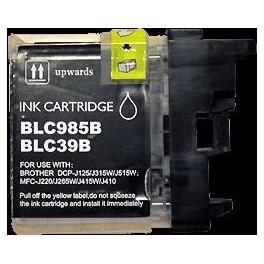 Cartouche d'encre compatible écologique Brother DCP-J125/J315W/J515W/MFC-J265W/J415W (LC985BK) - Noir 12ml 08985BK_0