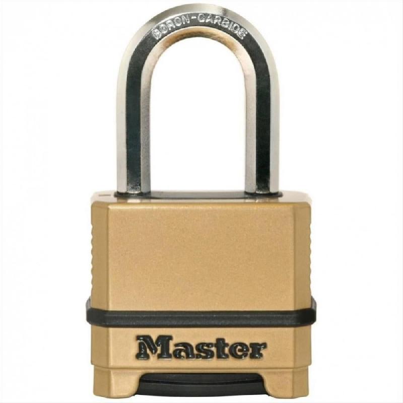 Cadenas à combinaison MASTER LOCK Excell® - Corps zinc 51mm, anse alliage bore 9mm, extérieur_0