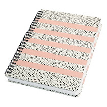 CARNET À SPIRALE JOLIE INSPIRE 'SWEET DOTS', A5 - LOT DE 2