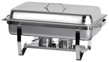Chafing dish GN 1/1 en acier inoxydable - Avec ou sans couvercle coulissant ou classique_0