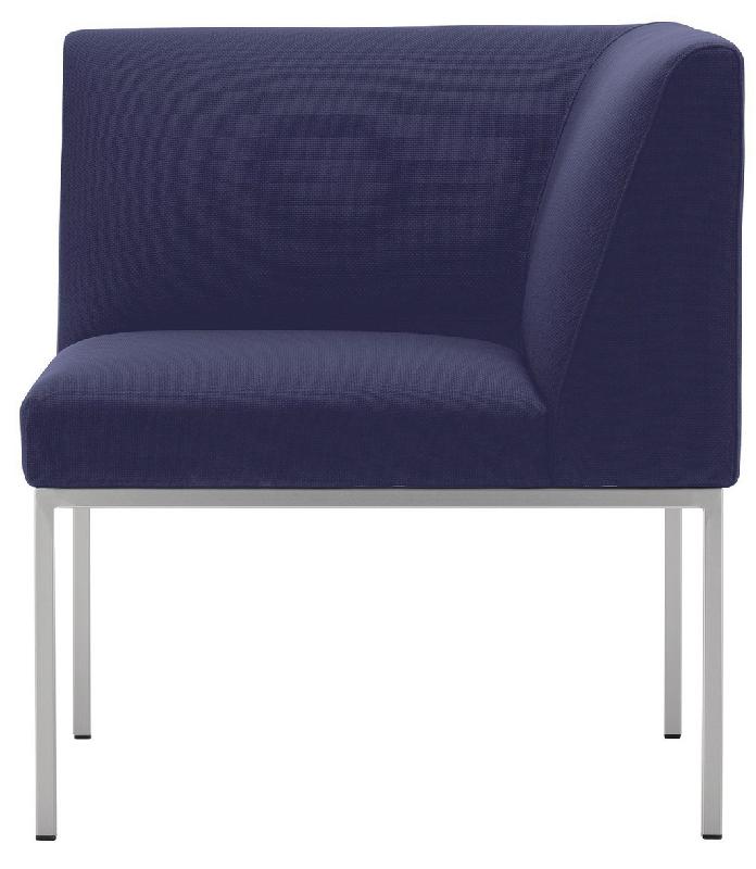 CHAUFFEUSE D\'ANGLE ATRIUM TISSU M1 COLORIS BLEU MARINE - MANUTAN COLLECTIVITÉS