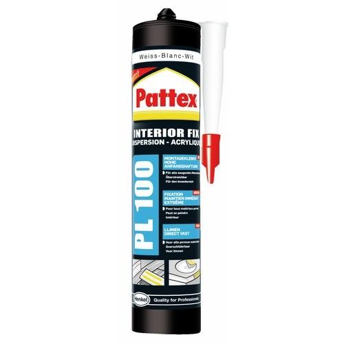 COLLE ACRYLIQUE POLYMÈRE - PUISSANTE - INTÉRIEUR - 380 GR - PL100 PATTEX