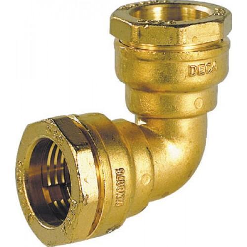 COUDE LAITON À SERRAGE EXTÉRIEUR - DIAMÈTRE 32 DECA