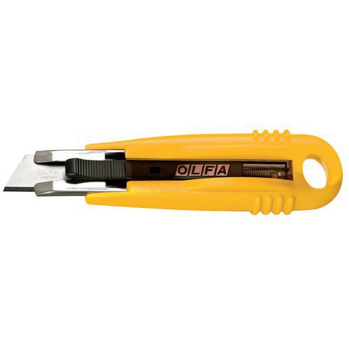 CUTTER SÉCURITÉ AMBIDEXTRE SK-4 GREEN 17.5 MM - OLFA GREEN