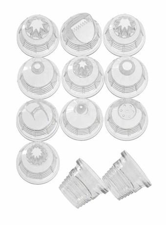 DOUILLE INTERCHANGEABLE COPOLYESTER (VENDU PAR 10)
