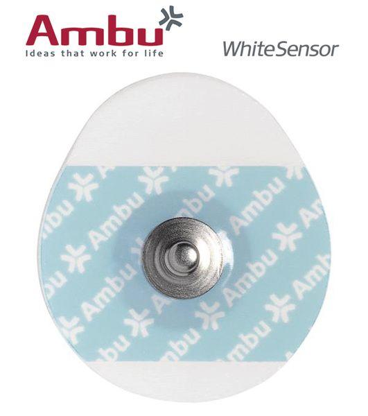 ELECTRODES ECG À PRESSION OVALES AMBU® WHITESENSOR