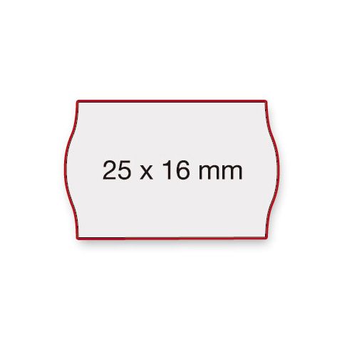 Etiquette contact 25x16 mm blanc. Date de fabric./a consom. De preference avant le_0