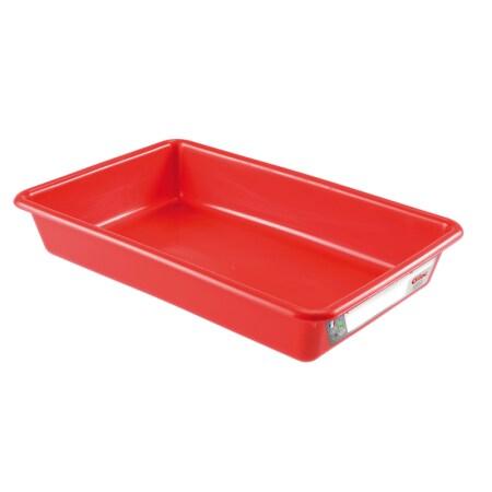 GASTROLAND Bac plat HACCP GILAC 3 Litres - Rouge - rouge 3701666010217_0