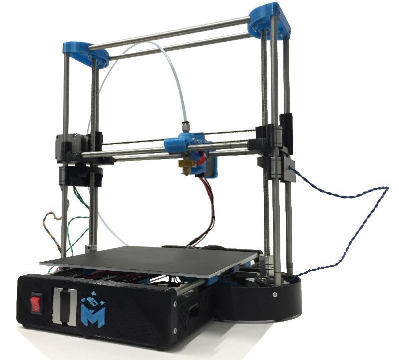 Imprimante 3D en kit - Just Make It complète avec plateau 20x20x20 cm et pièces imprimées incluses_0