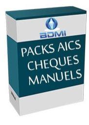 Logiciel d'impression de chèque manuel - Pack AICS avec imprimante Epson et cartouche indélébile offerte_0