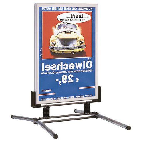 PANNEAU PUBLICITAIRE SWINGBORD LARGEUR:70 CM H:117 CM