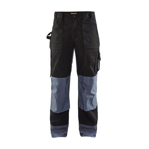 PANTALON ARTISAN BICOLORE BLEU ROI ET NOIR TAILLE 40 - BLAKLADER
