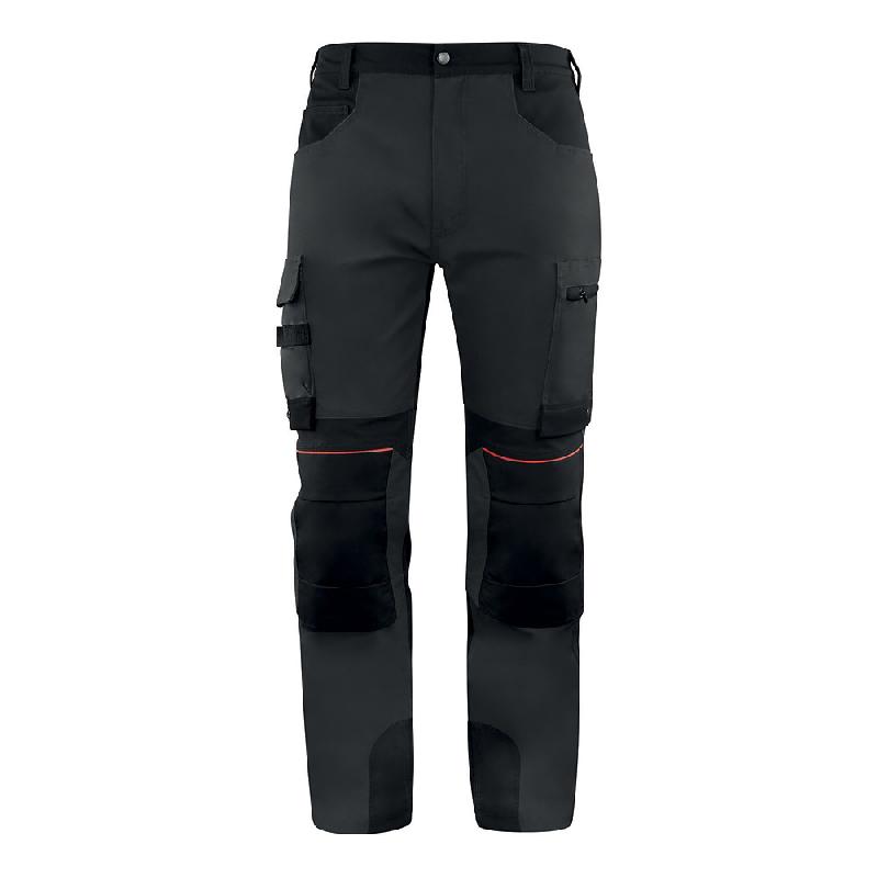 PANTALON DE TRAVAIL M5PA3STR DELTA PLUS NOIR ET GRIS TAILLE S
