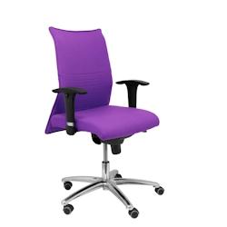 Piqueras y Crespo Fauteuil visiteur Albacete avec tissu BALI couleur lilas - violet multi-matériau 207SBALI82_0