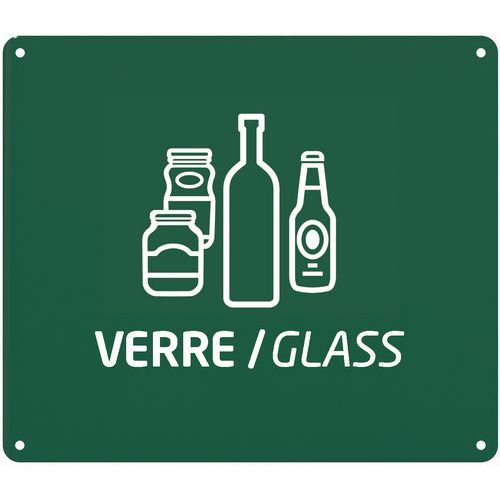 PLAQUE MURALE TRI VERRE VERT MOUSSE - RAL 6005 - ROSSIGNOL PRO