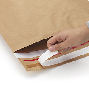 POCHETTE PAPIER KRAFT ALLER-RETOUR 38X48 CM