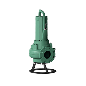 Pompe centrifuge métallique monocellulaire immergée - Relevage et drainage d'eaux avec substances solides et fibreuses_0