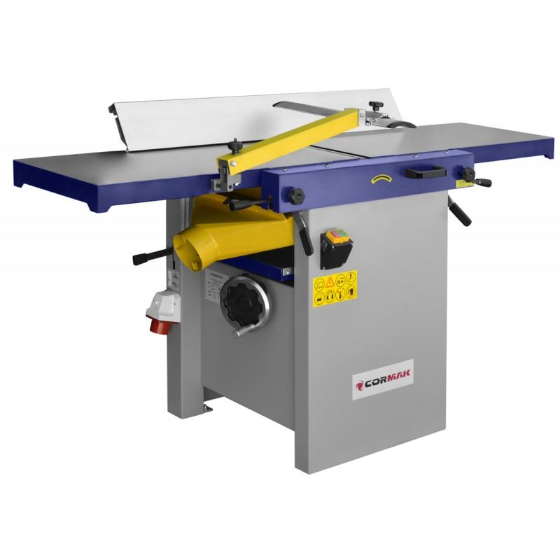 Raboteuse-dégauchisseuse 410mm Cormak PT410 - arbre à 3 fers, tables en fonte et fonctionnement silencieux_0