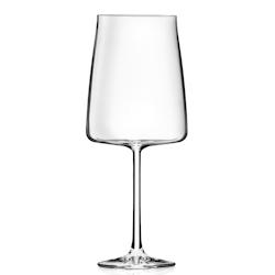 RCR Lot de 6 verres à vin en cristal intemporels 23 cl - Élégants et brillants pour le vin, le champagne et les restaurants - transparent verre ess_0