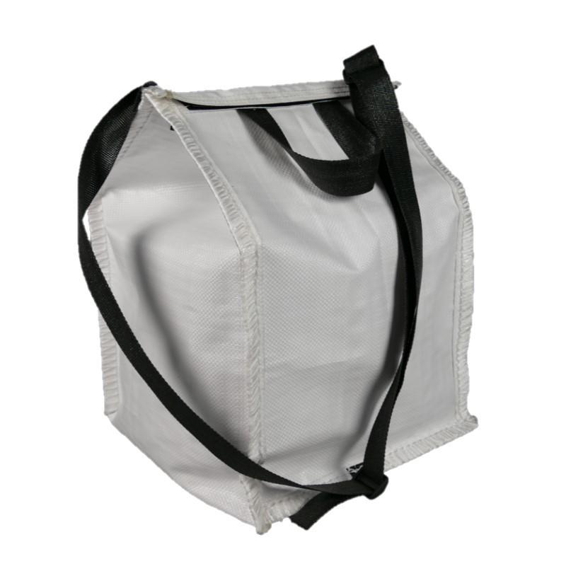 Sac pour ramassage de déchets plage - Polypropylène résistant - 35x35x50 cm - 45L - Réutilisable et recyclable_0