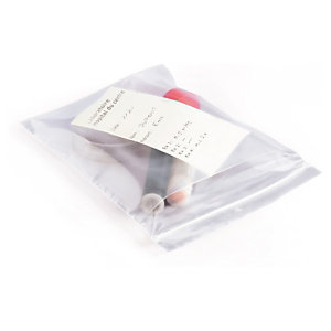 SACHET ZIP DOUBLE POCHE 23X32 CM
