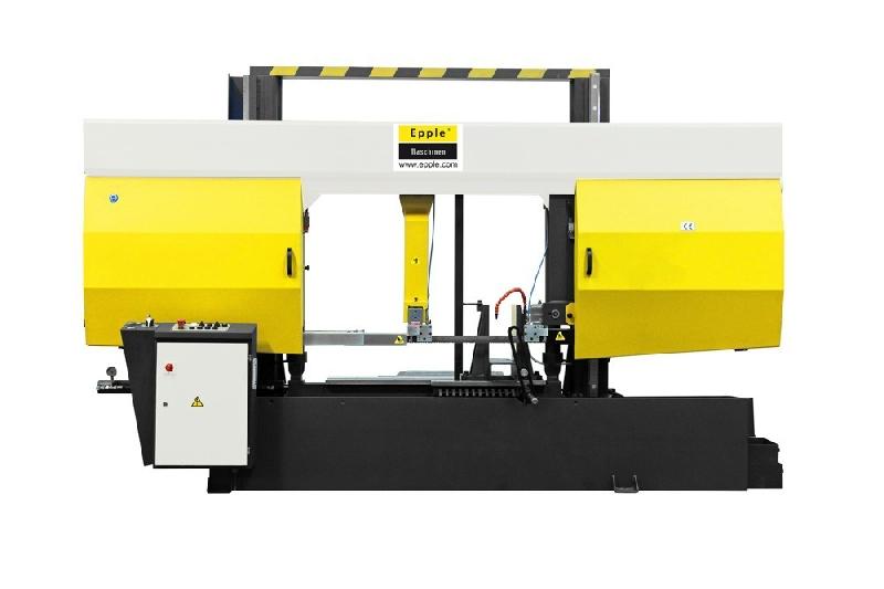 Scie à ruban double colonne - E-BSP 810 GH PREMIUM LINE - semi-automatique avec grande capacité de coupe_0
