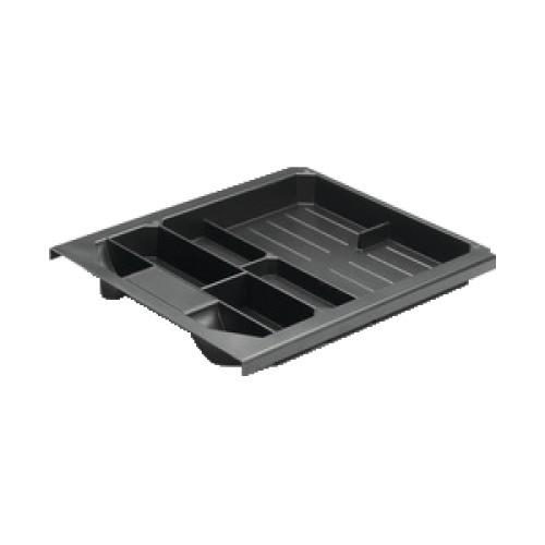 TIRETTES-PLUMIER - BAC À USTENSILES - POUR CAISSON DE BUREAU - H 40 MM HETTICH