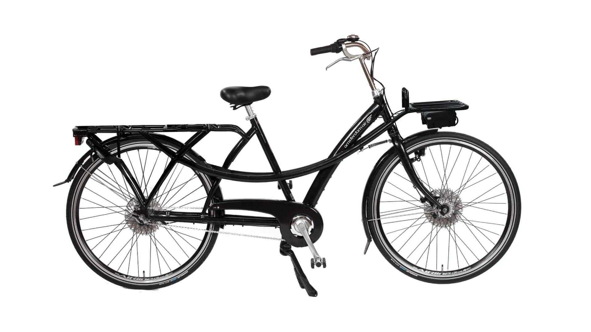 Vélo électrique longtail Twin - Transport enfants et courses - 3 à 8 vitesses - Azor_0
